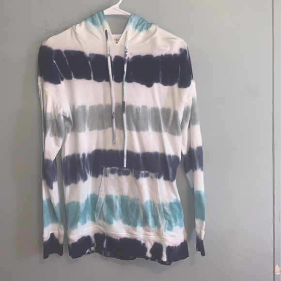 Long drop shoulder sleeve hoodie - Picture 1 of 3